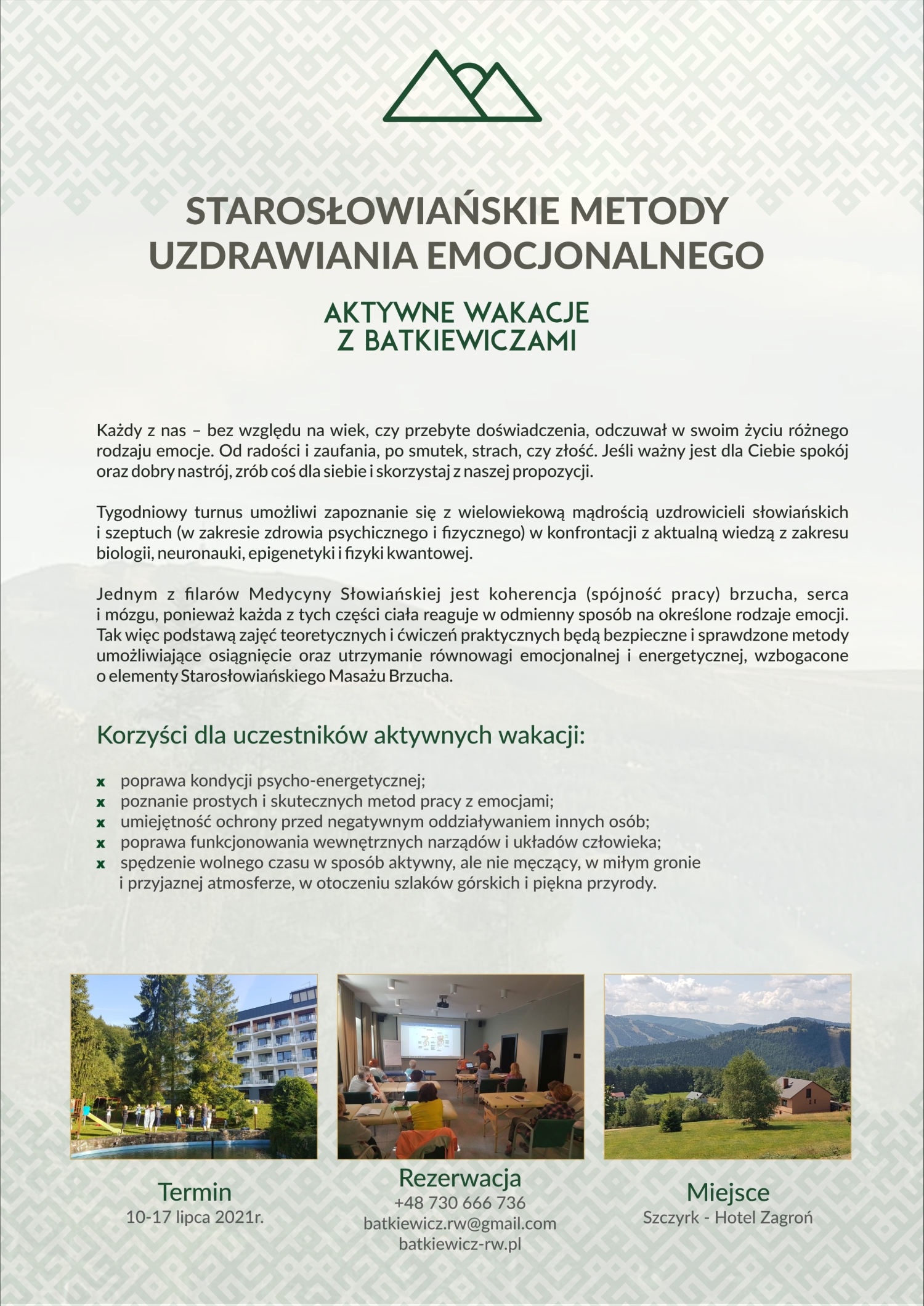 Aktywne wczasy z Batkiewiczami